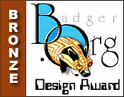 Badger.Org's Bronze Design Award