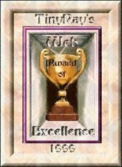 TinyRay's Web Award of Excellence