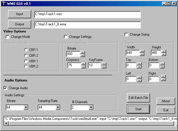 . 3.   WM8_GUI_vb5.exe   Windows Media 8 Encoding Utility
