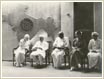 The Mother with Prime Minister Nehru, Kamaraj, Indira Gandhi and Lal Bahadur Shastri
